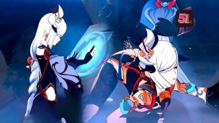    3D原神ASS-开启封印申鹤被偷袭内射 - coolhot av