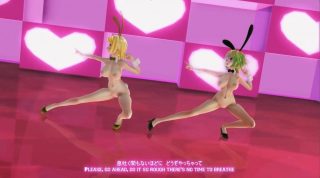    3D MMD：龟尾与凛的淫乱诱惑高潮 - coolhot av